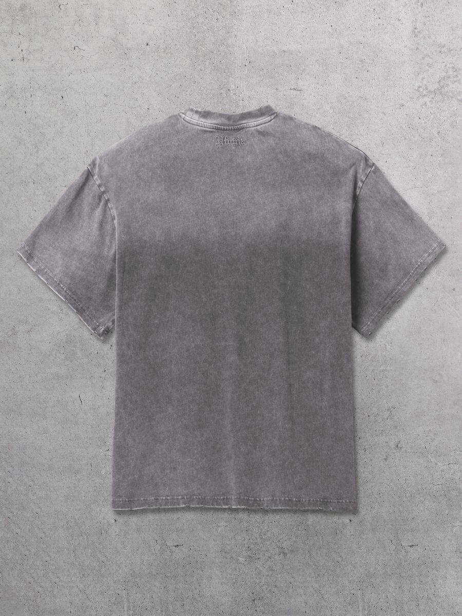 Sunfaded Oversize T-shirt Vintage Grey_5