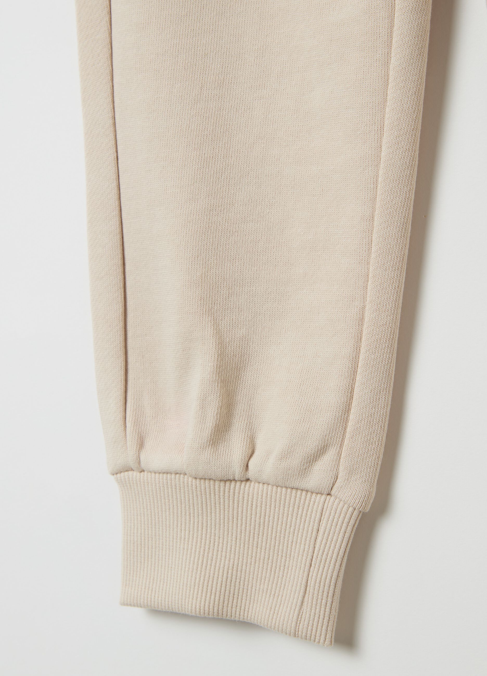 Joggers in cotone con coulisse