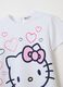 T-shirt with Hello Kitty print and glitter hearts_2