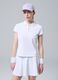 White ALTAVIA COURT sports polo in stretch cotton_1