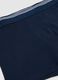 Regular fit boys' blue boxer shorts in stretch cotton_2