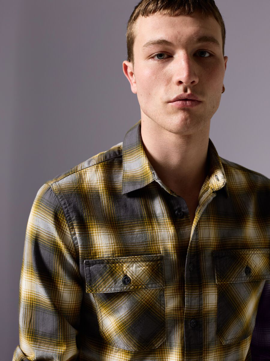 ALTAVIA WITH DEBORAH COMPAGNONI shirt in check cotton_3