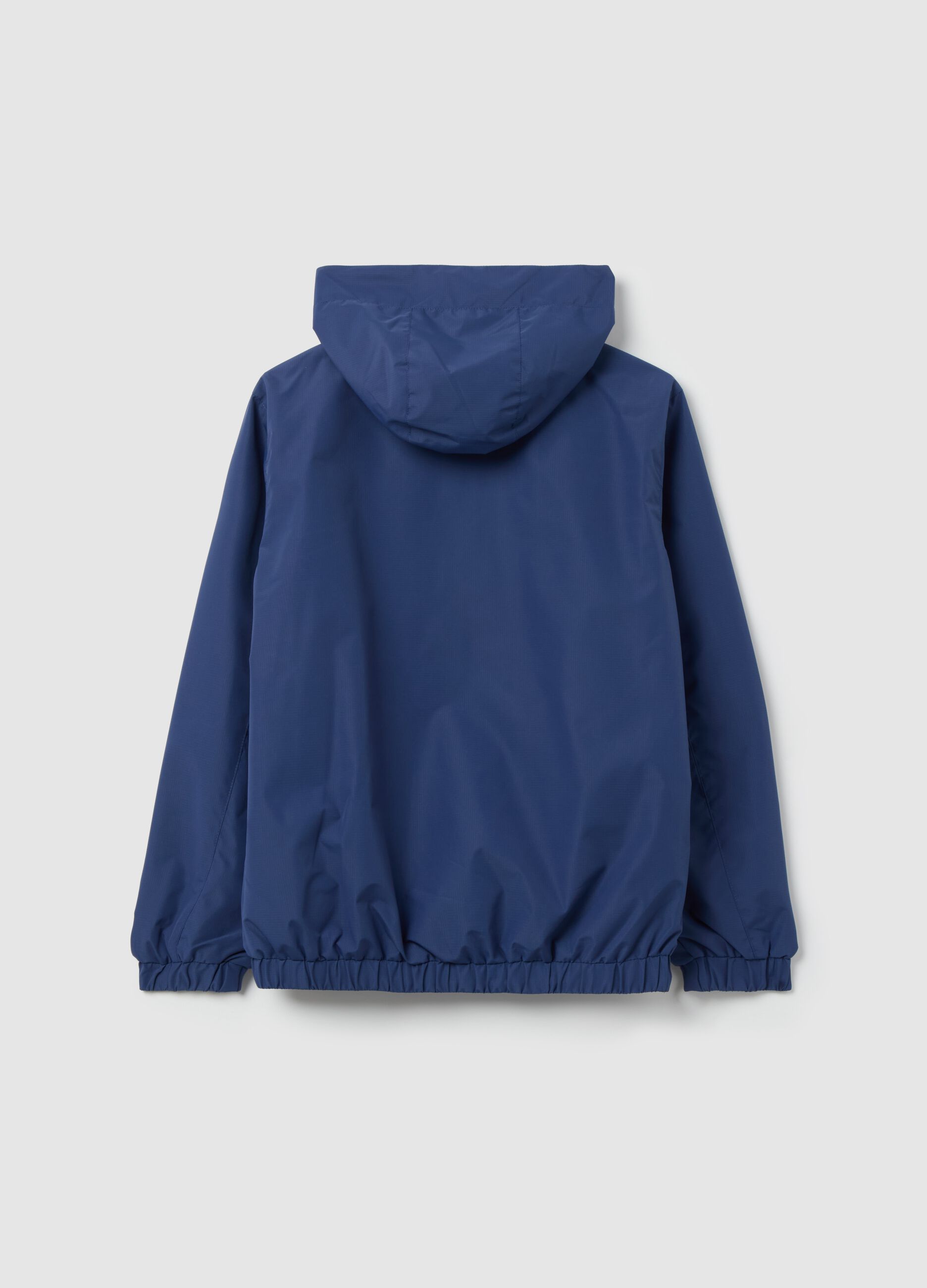 Waterproof jacket with hood