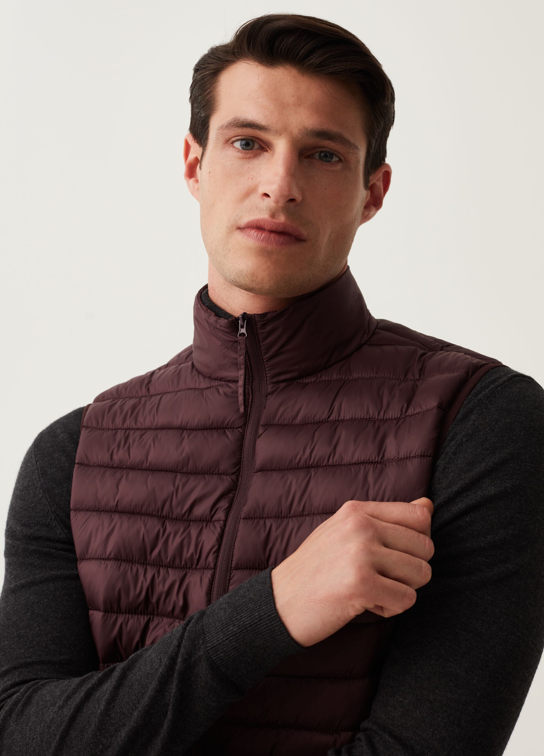 Gilet ultralight a collo alto_1