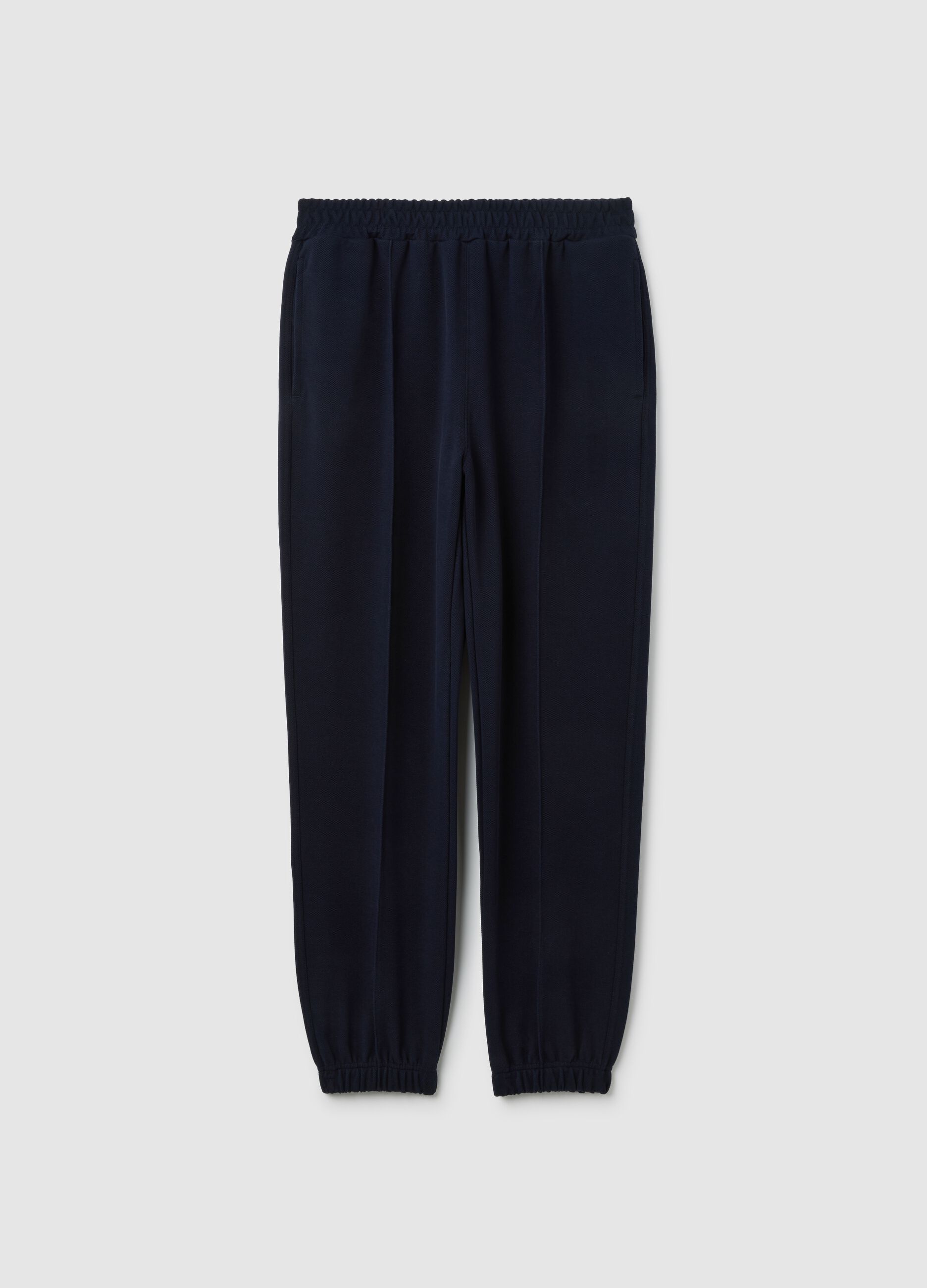 Blue Stretch Trousers