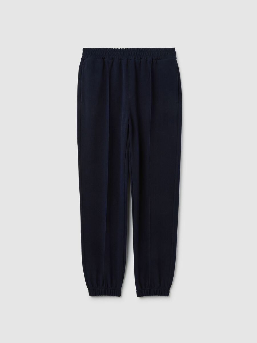 Blue Stretch Trousers_4