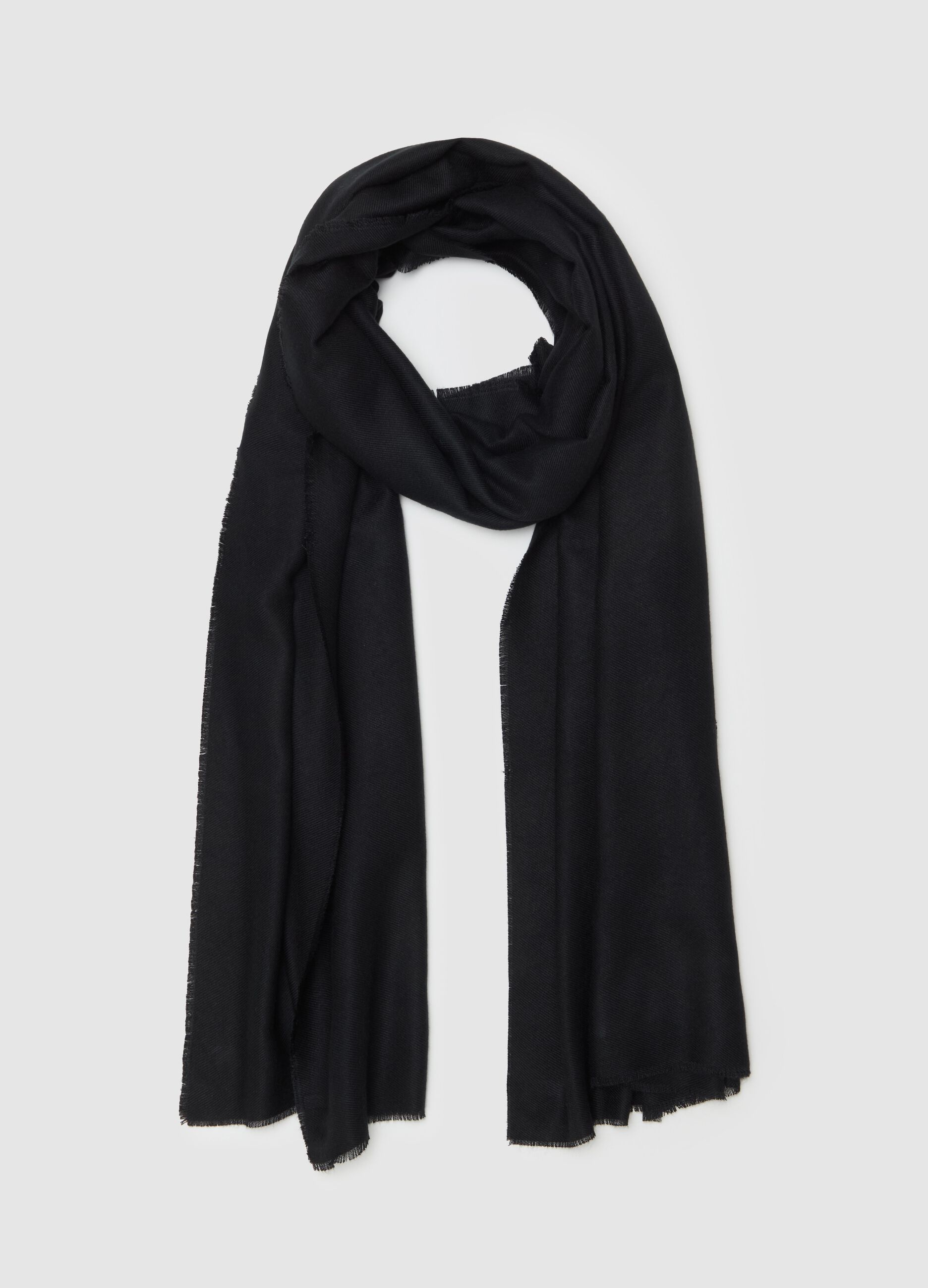 Fringed pashmina in FSC® viscose