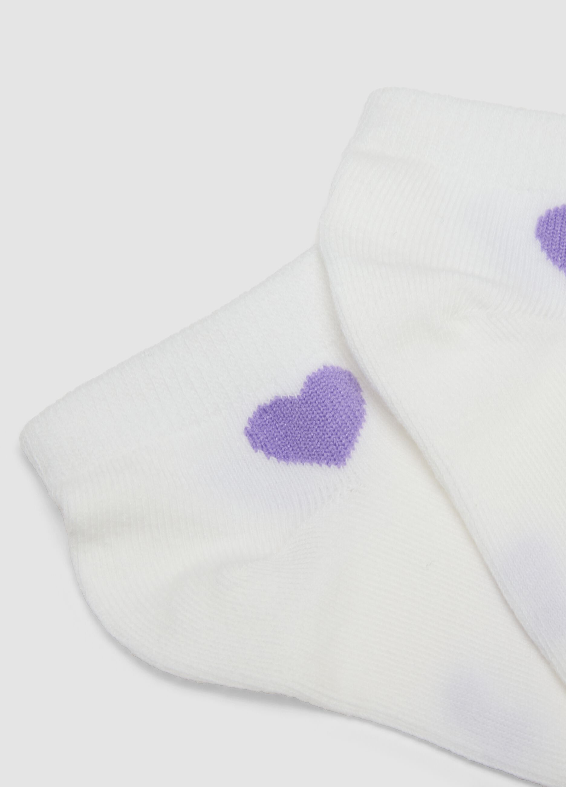 Girls&rsquo; multicolour stretch cotton-blend sock multipack