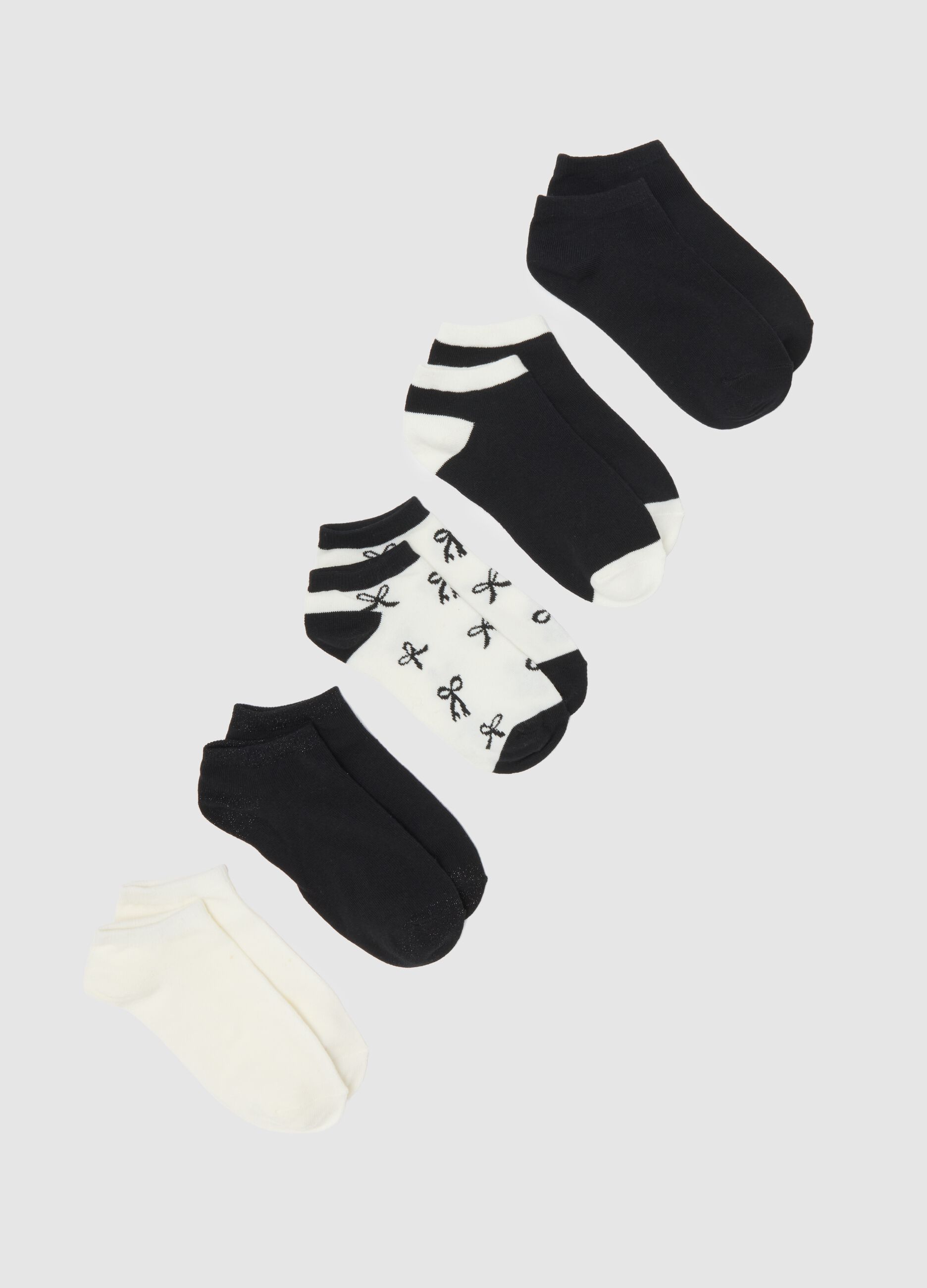 Multipack of Multicolour Cotton Stretch Socks