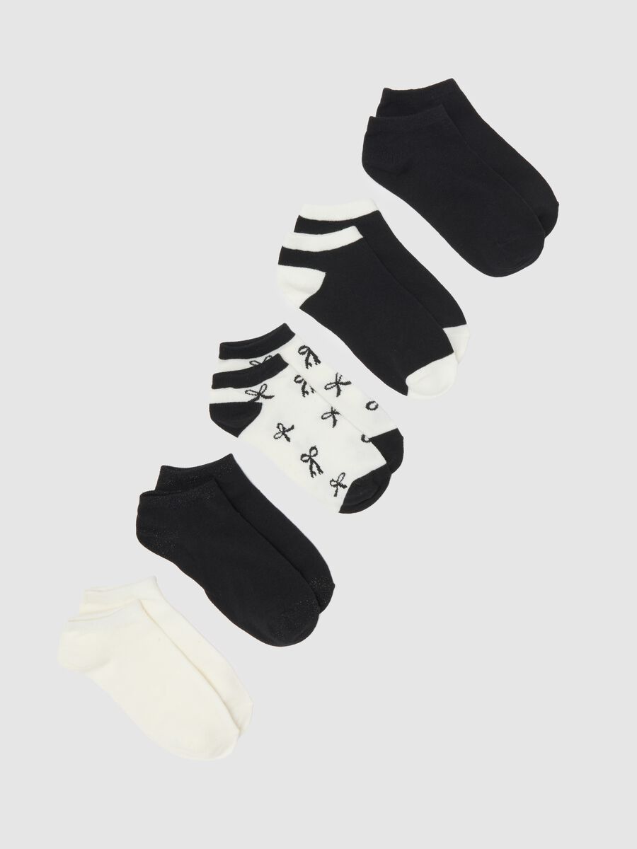 Multipack of Multicolour Cotton Stretch Socks_0