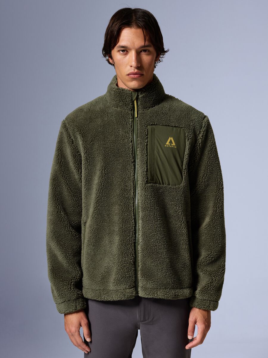 Sherpa Full Zip Jacket ALTAVIA WITH DEBORAH COMPAGNONI_1