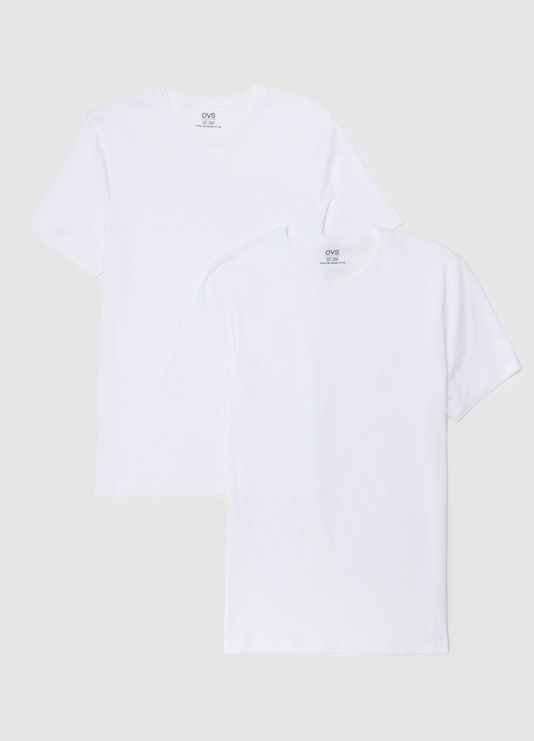 Men's pure cotton white regular fit T-shirt