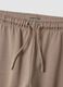 Pantaloni jogger grigi in puro cotone organico_1