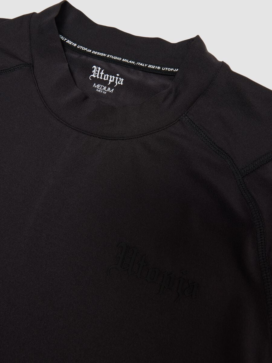 Fitted Technical T-shirt &ndash; Black_7