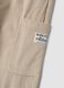 Pantaloni bianchi cargo comfort fit con vita elasticizzata_2