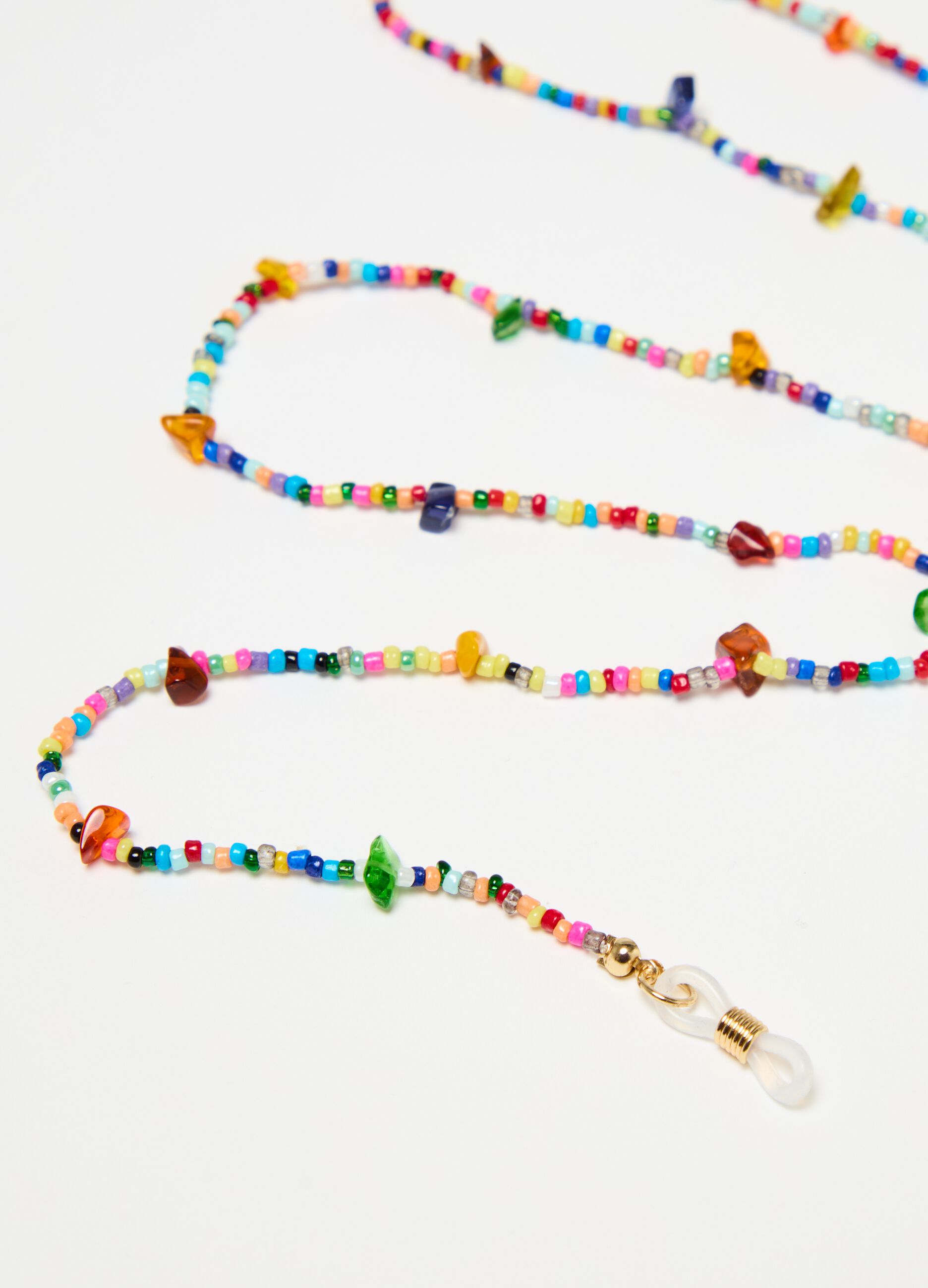 Glasses chain with beads