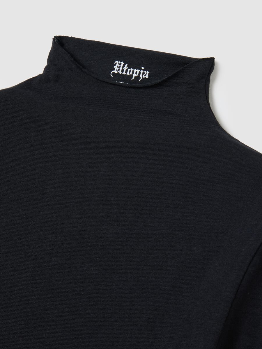 Mock-Neck Bodysuit Black_8