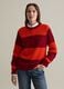 Striped pullover with raglan sleeves_1