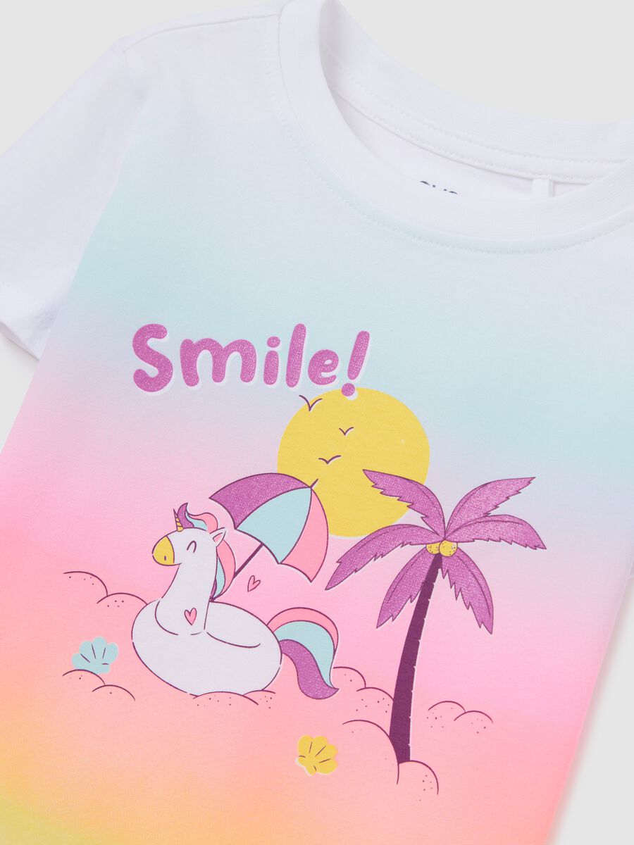 Set of two girls' cotton jersey T-shirts_2