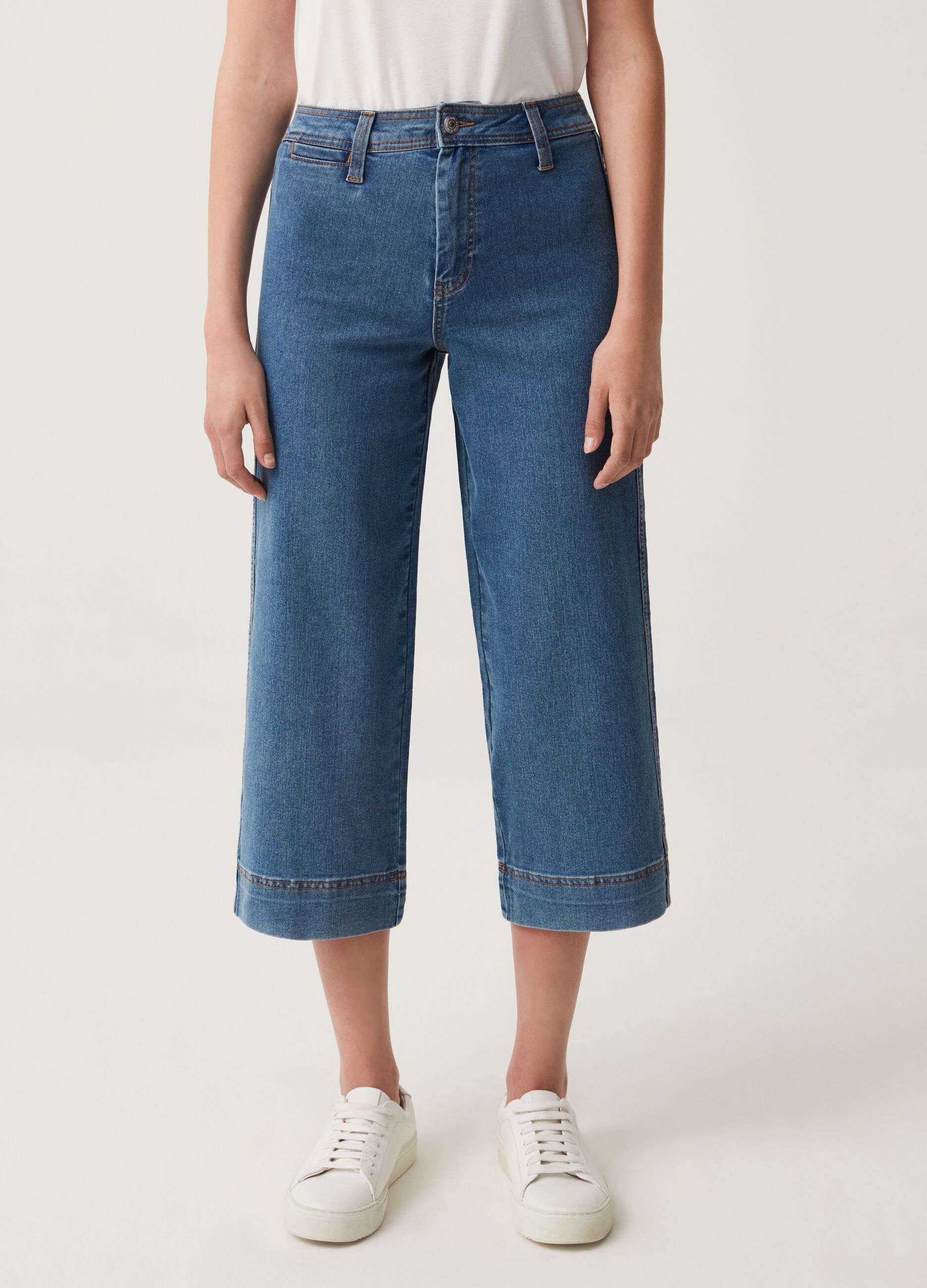 Jeans culotte wide leg_1