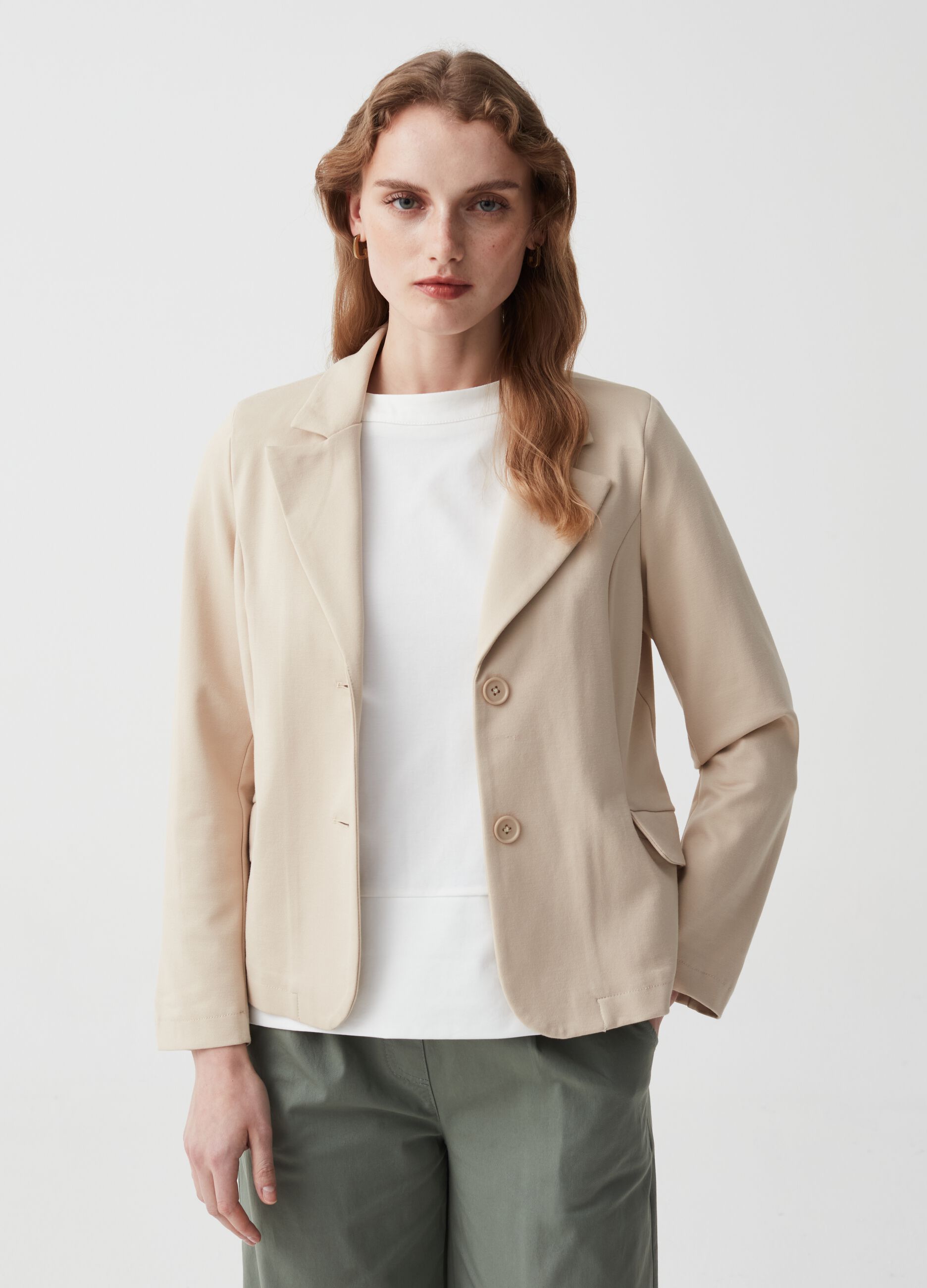 Ovs Blazer monopetto stretch