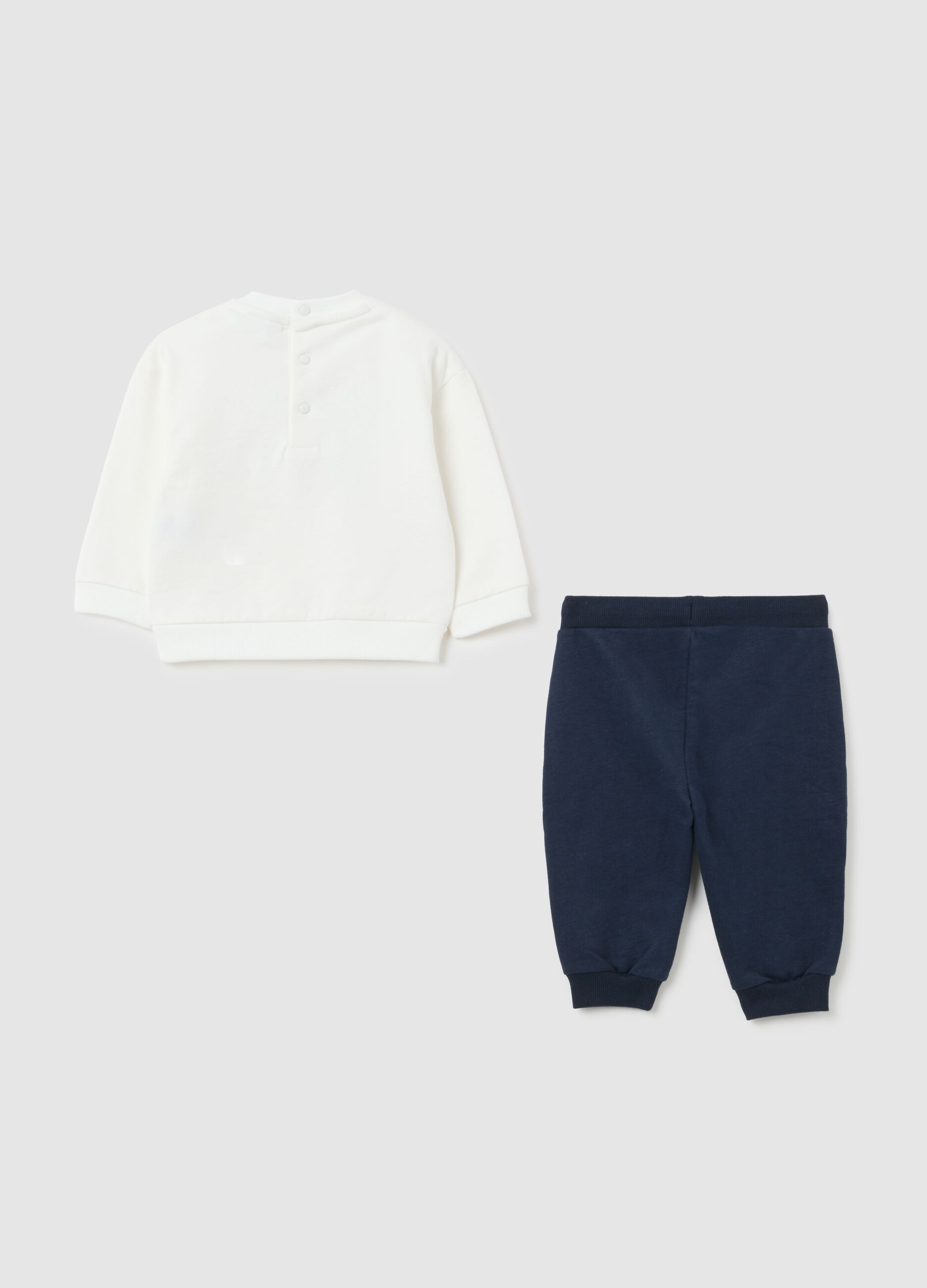 Baby Jogger Set in Multicolour Pure Cotton