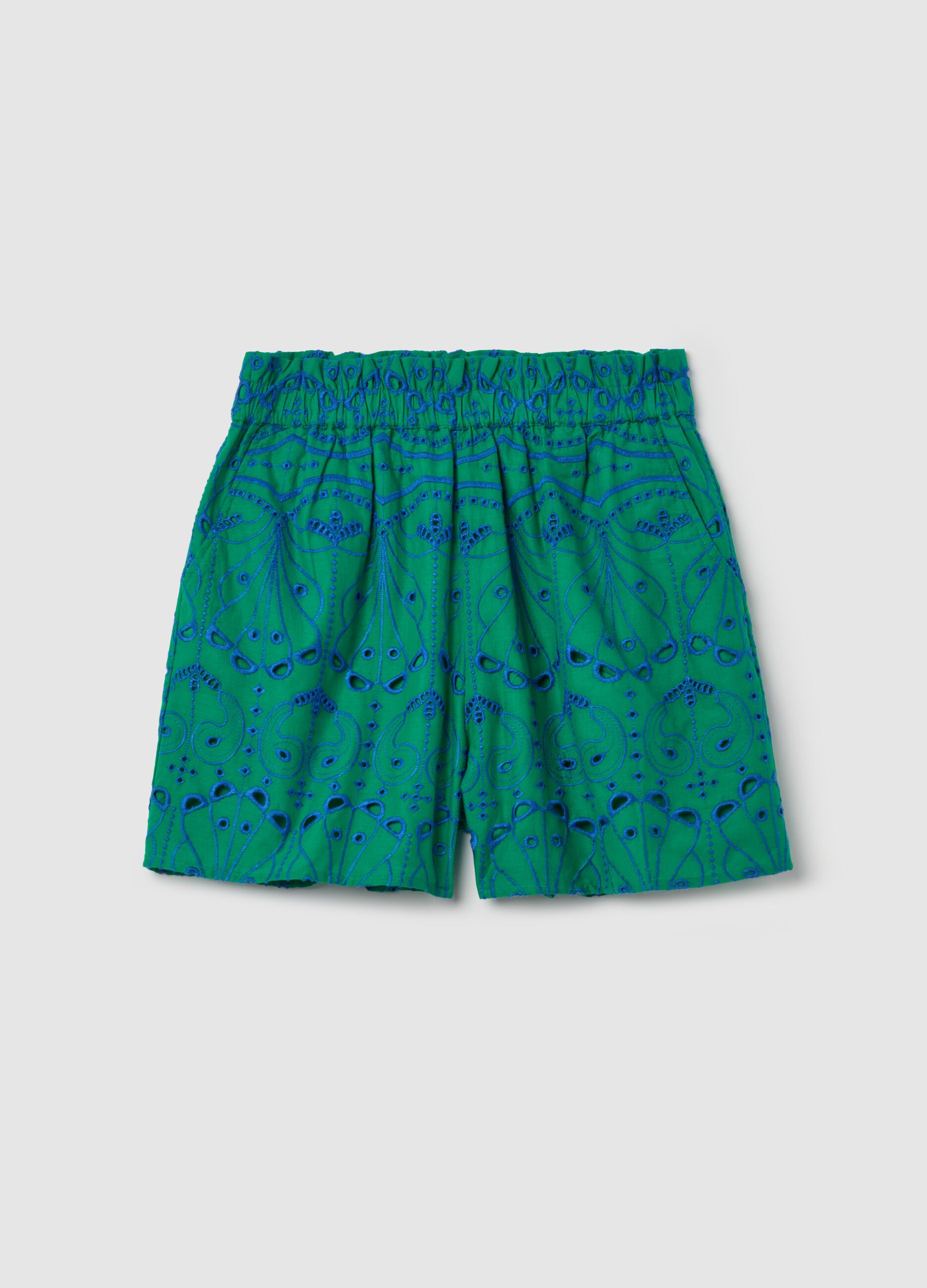 Broderie anglaise shorts