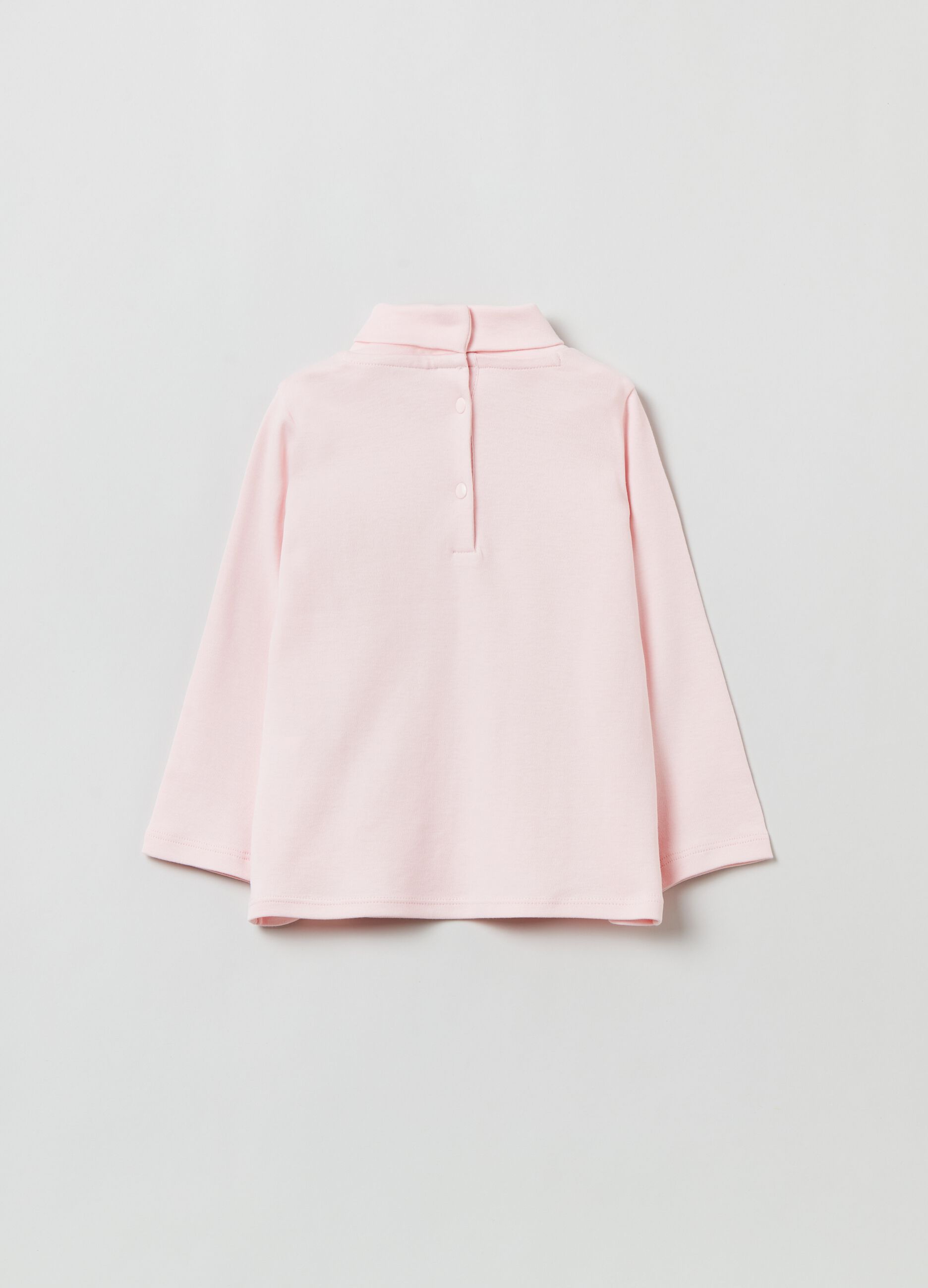 T-shirt maniche lunghe a collo alto_2