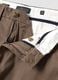 Brown regular-fit stretch cotton twill chino trousers_5