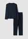 Blue organic cotton pyjamas_5