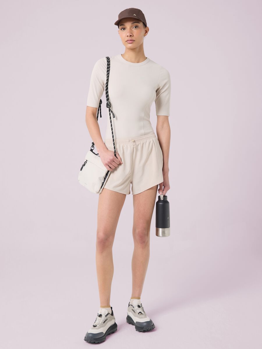 T-shirt in modal elasticizzato a costine ALTAVIA STUDIO_2