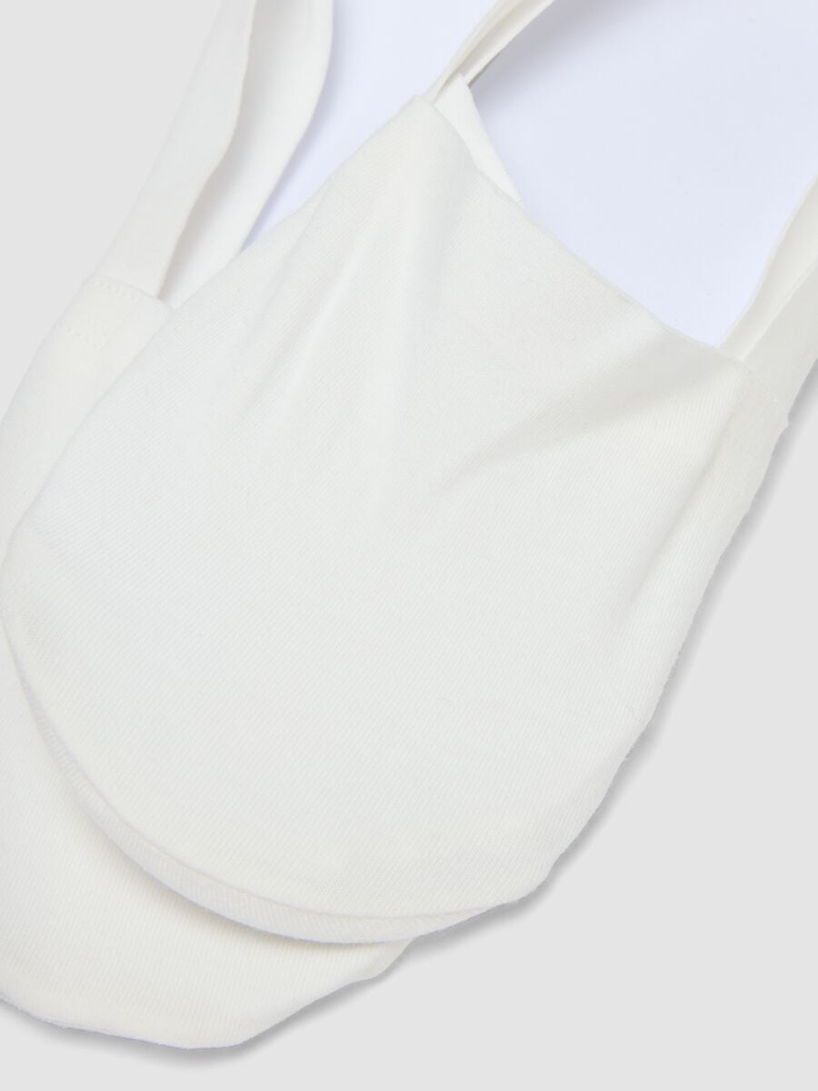 2-pack of white organic cotton invisible socks_1