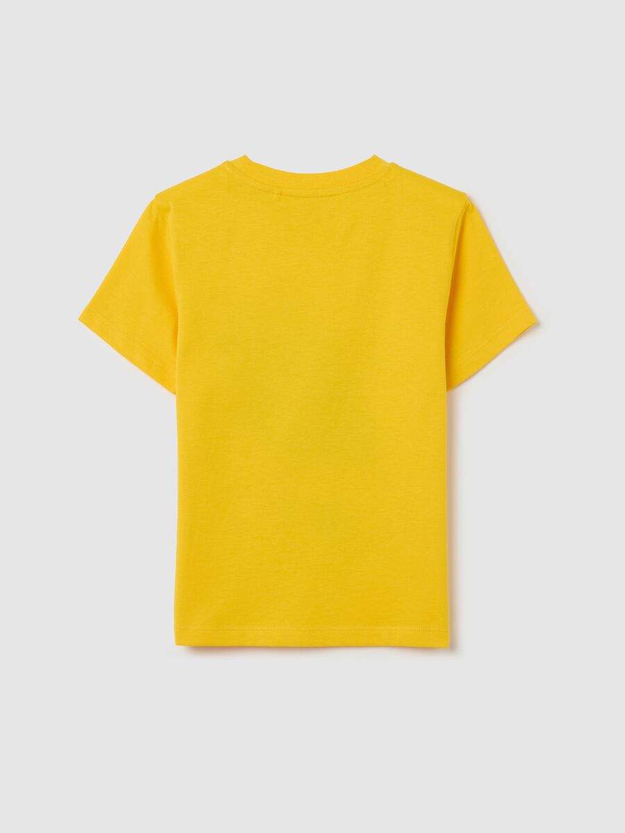 Cotton T-shirt with Batman print_1