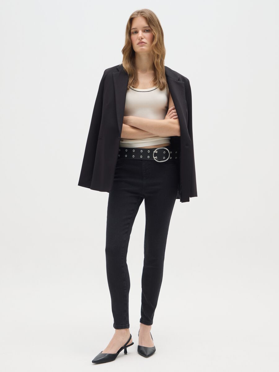 Stretch Black Jeans_0