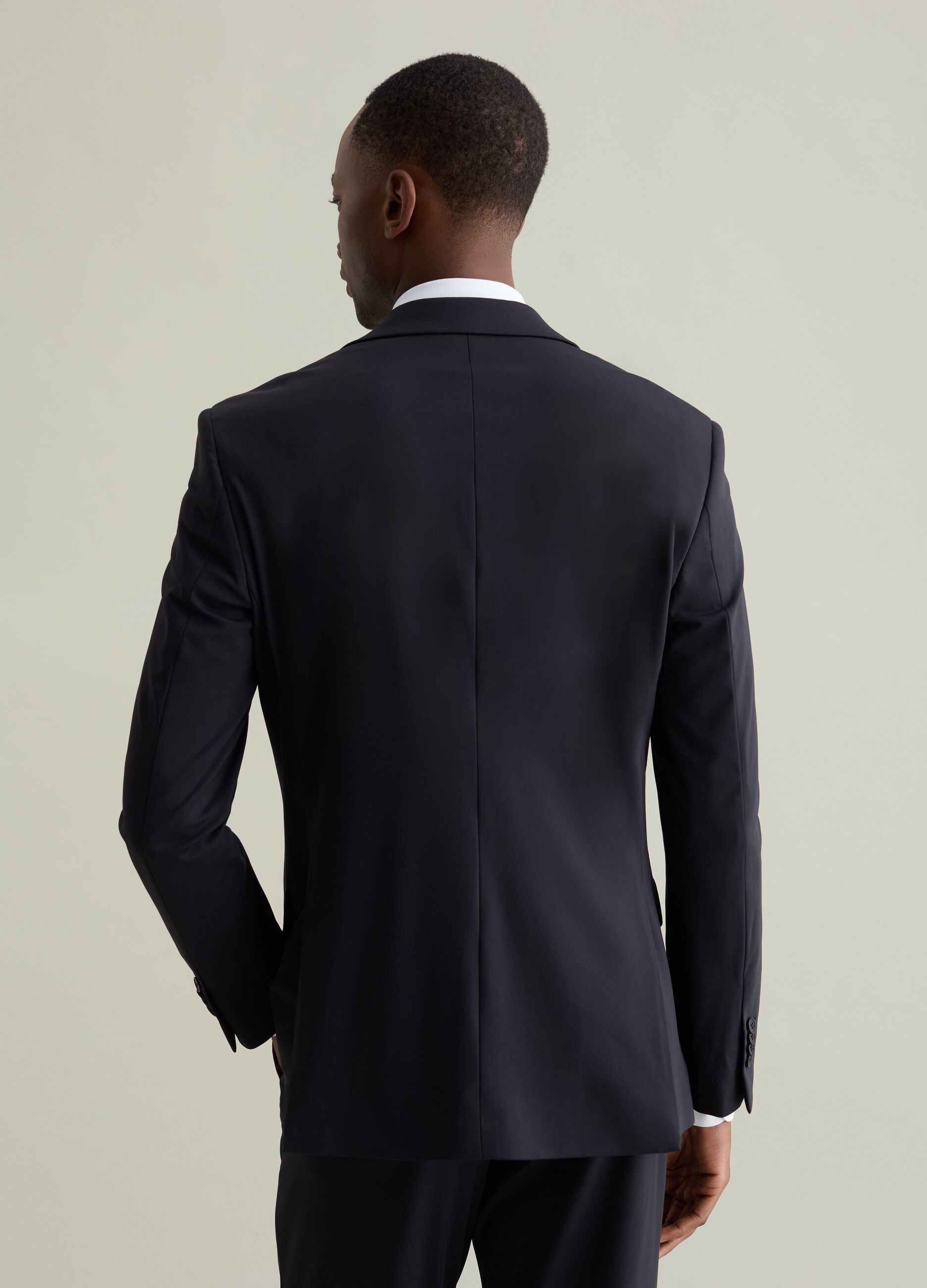 Blazer in tessuto tecnico 