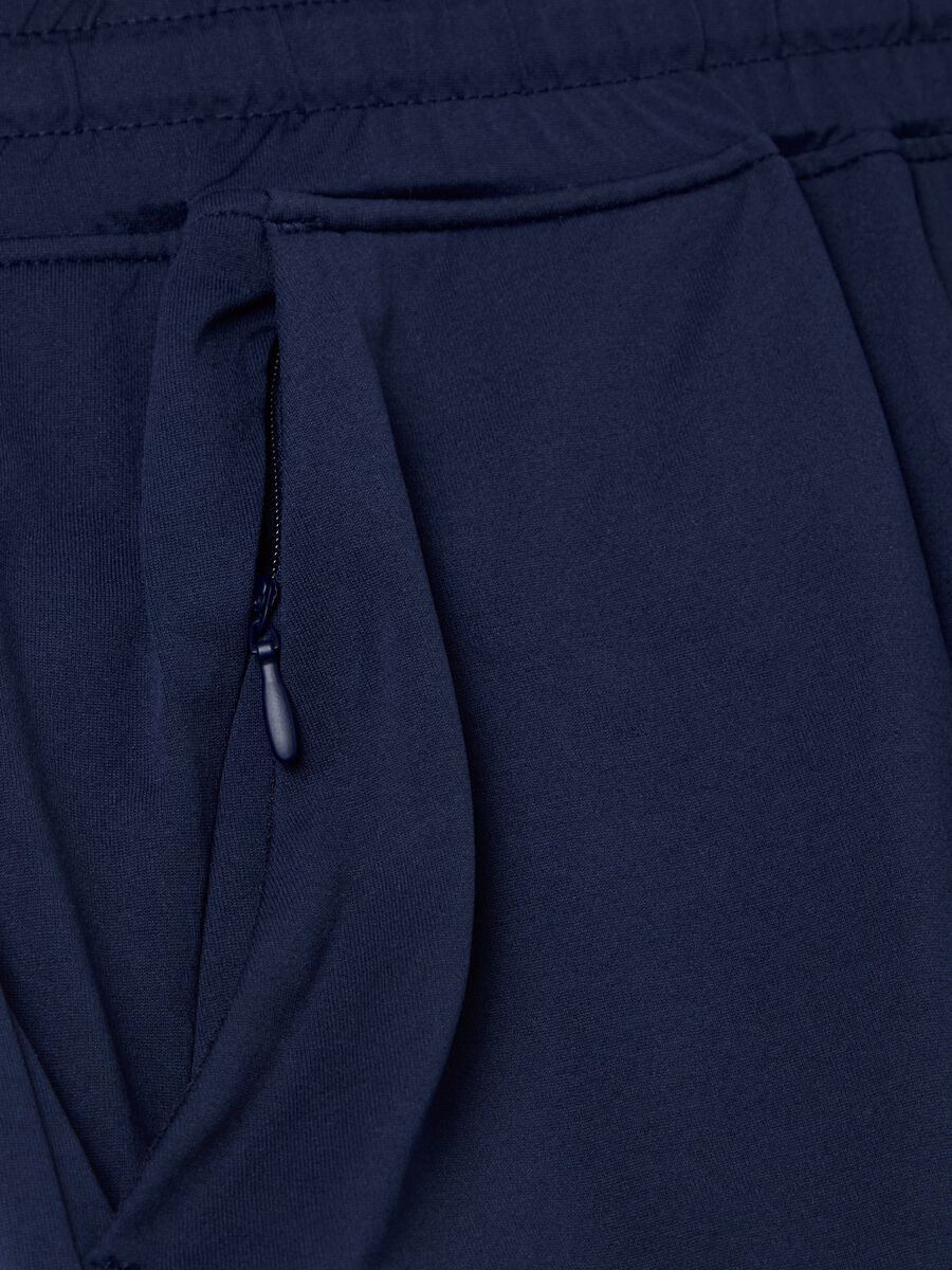 Technical fabric joggers with drawstring_5