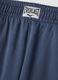 Blue cotton blend shorts regular fit with Everlast logo_5