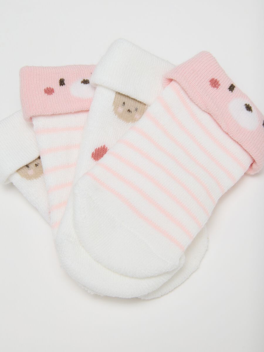 Multicolour Baby Girls' Cotton Sock Set_1