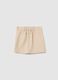 Minigonna beige cargo_4