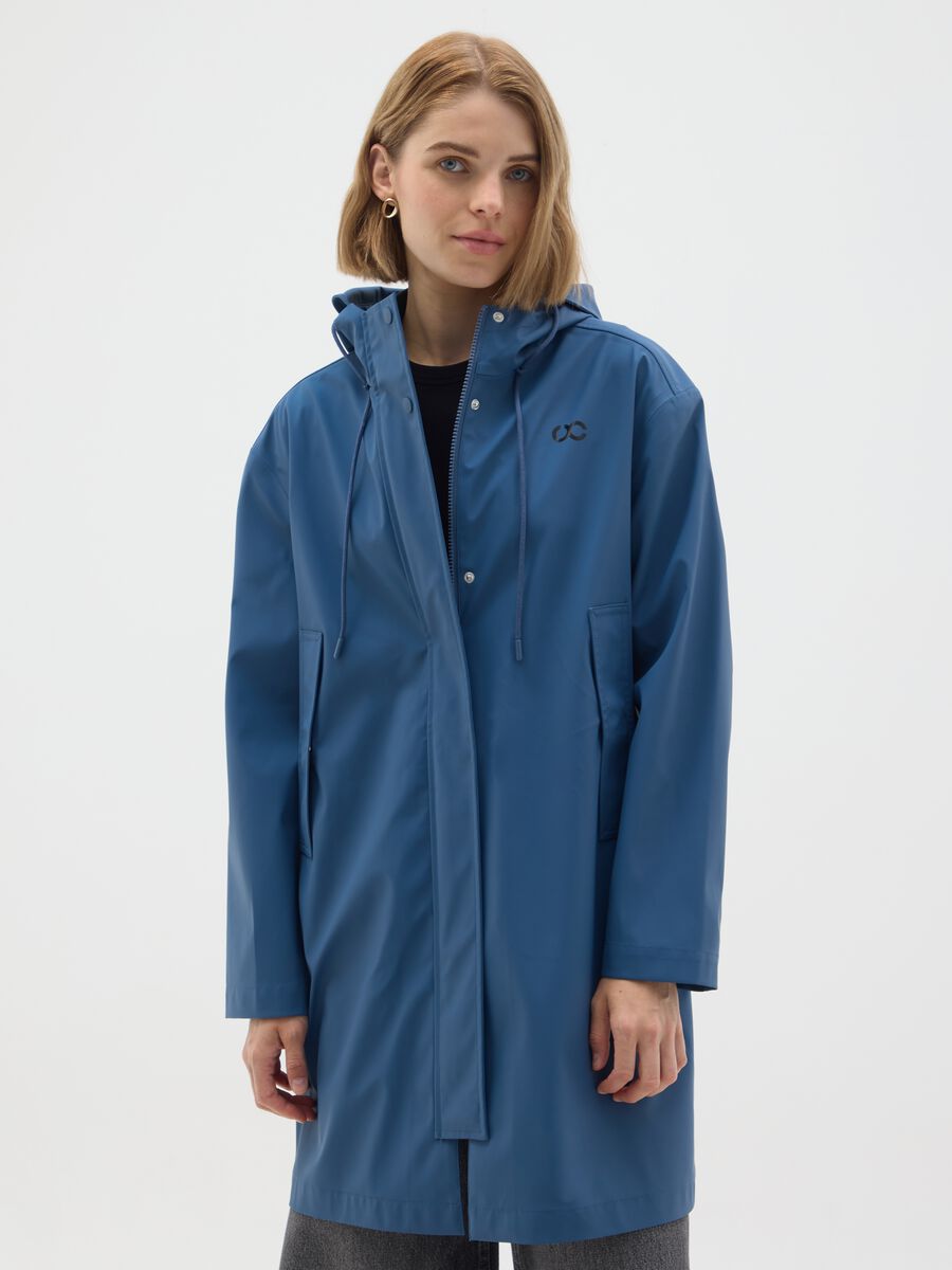 Regular fit blue jacket_0