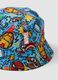 Light blue bucket hat with all-over print_1