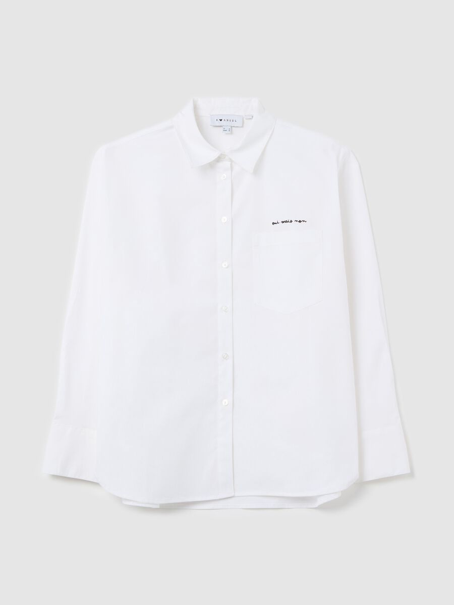 Relaxed-fit shirt with embroidered pocket_4