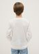 White pure cotton regular fit t-shirt for boys_1