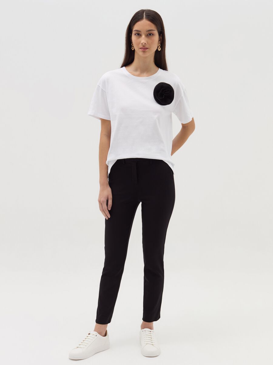 Stretch chino trousers_0