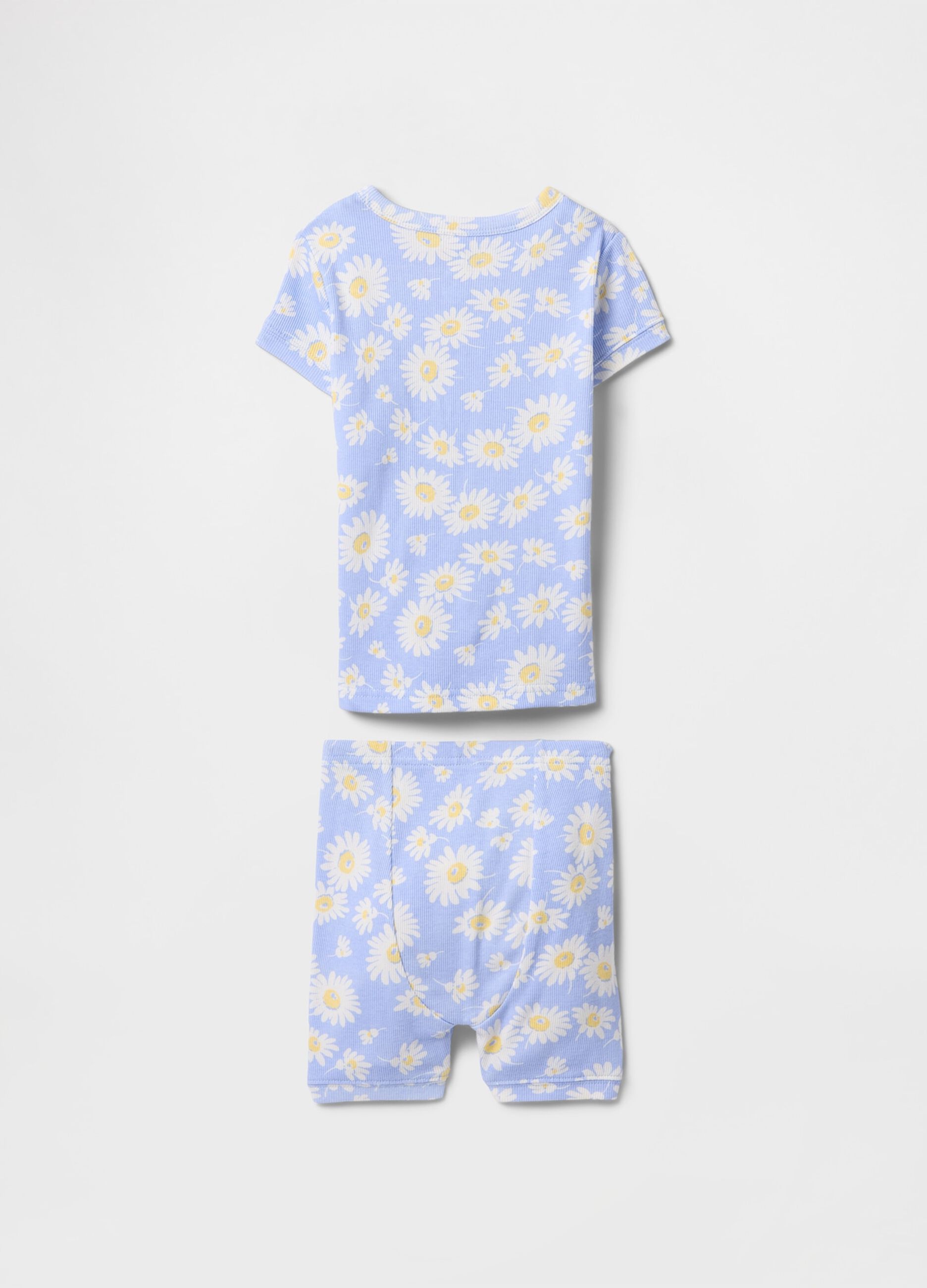 Summer Floral Pyjamas for Girls in Pure Cotton