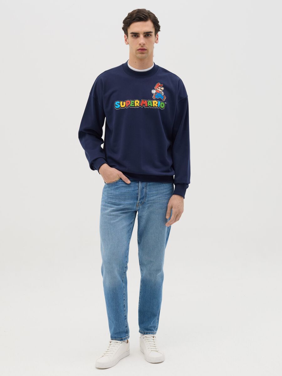 French terry sweatshirt with Super Mario™ print_1