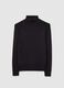 Black Regular Fit Turtleneck_0