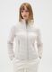 Giacca beige con zip_1