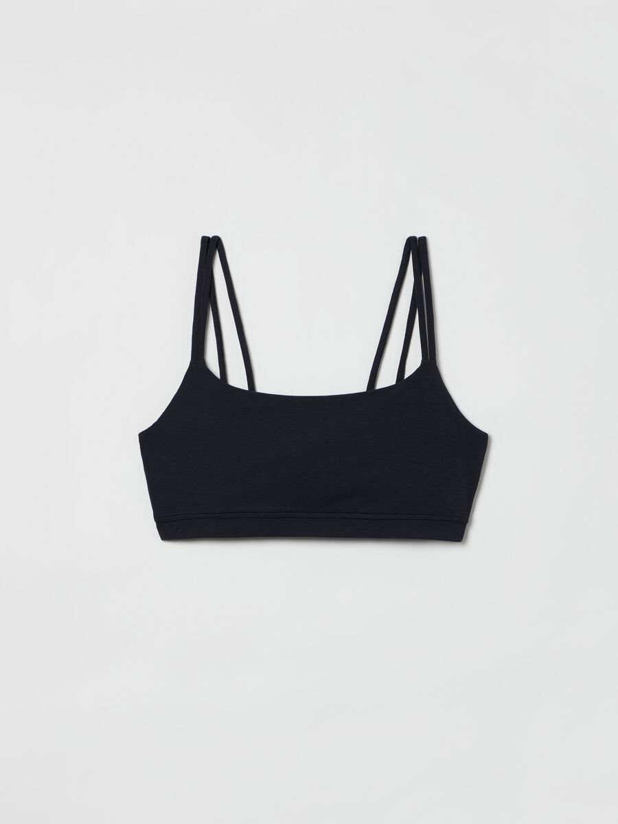 Sports bralette with double shoulder straps_1