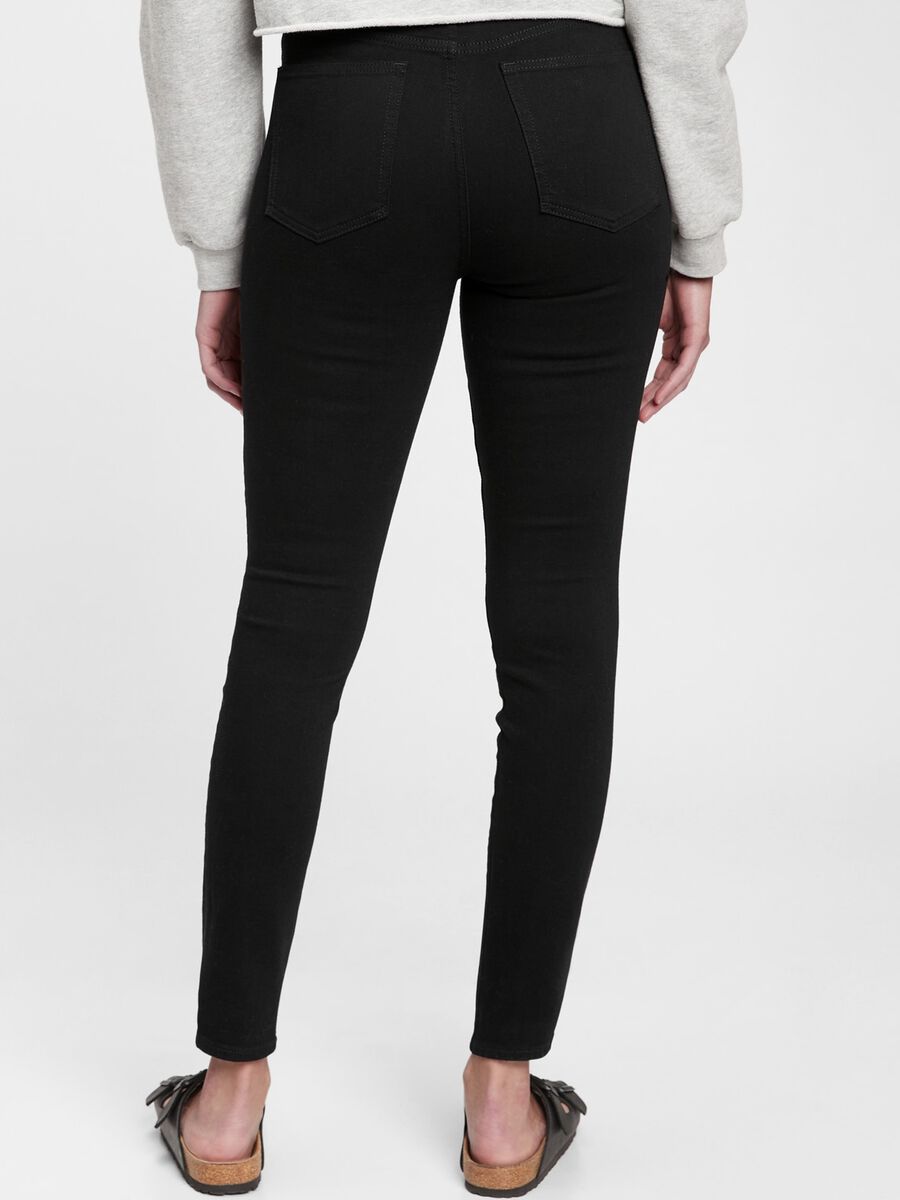 Jeans skinny fit a vita alta_1